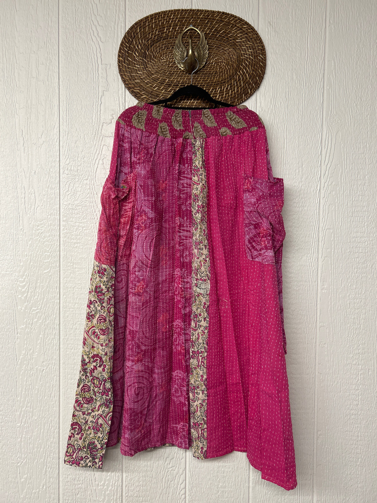 RETAIL Pareo Kantha Butterfly Cargo Skirt 0426 050