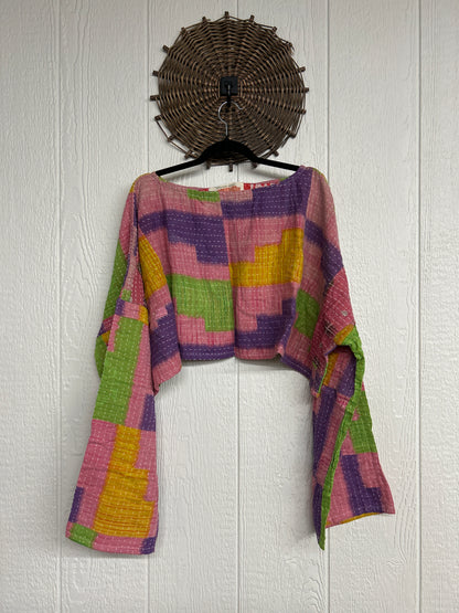 Pareo Kantha Abundance Crop Top 1026 033