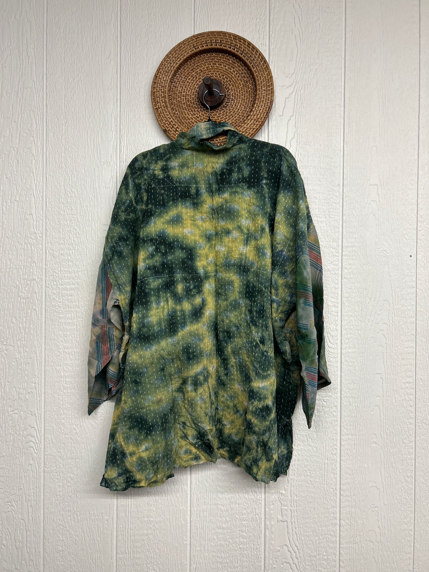 Pareo Kantha Shortie Majestic Kimono 0526 030