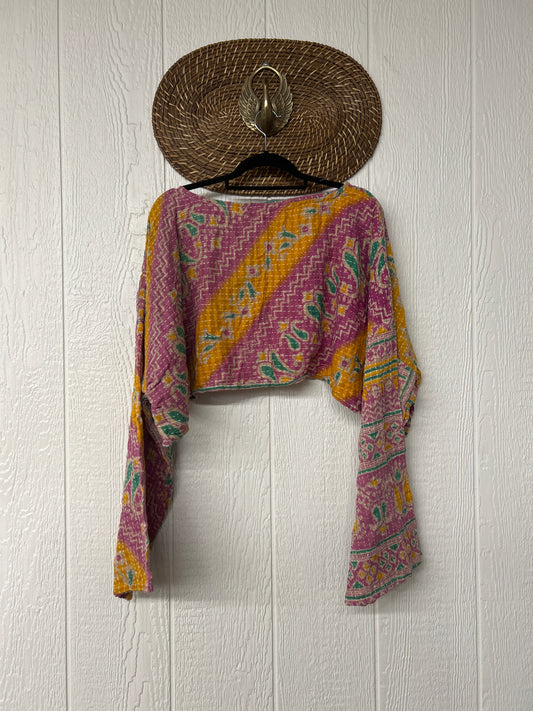 Pareo Kantha Abundance Crop Top 1225 036