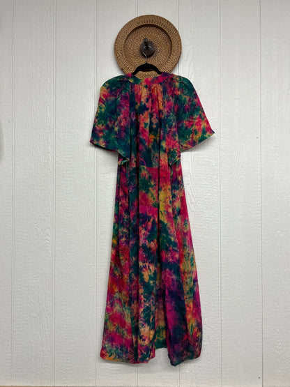 Crepe Sari Summer Woodstock Duster 0626 071