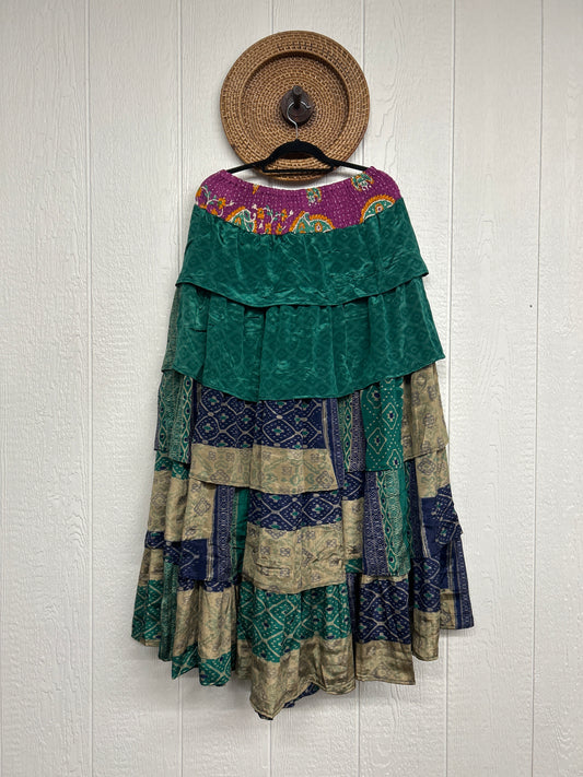 Rasgulla Sari Venus Ruffle Maxi 1125 232