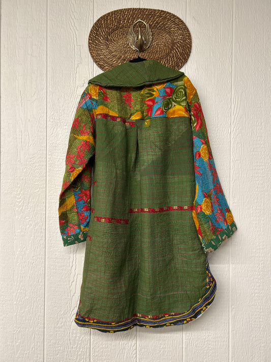 Fine Kantha Drifter Coat 1125 069