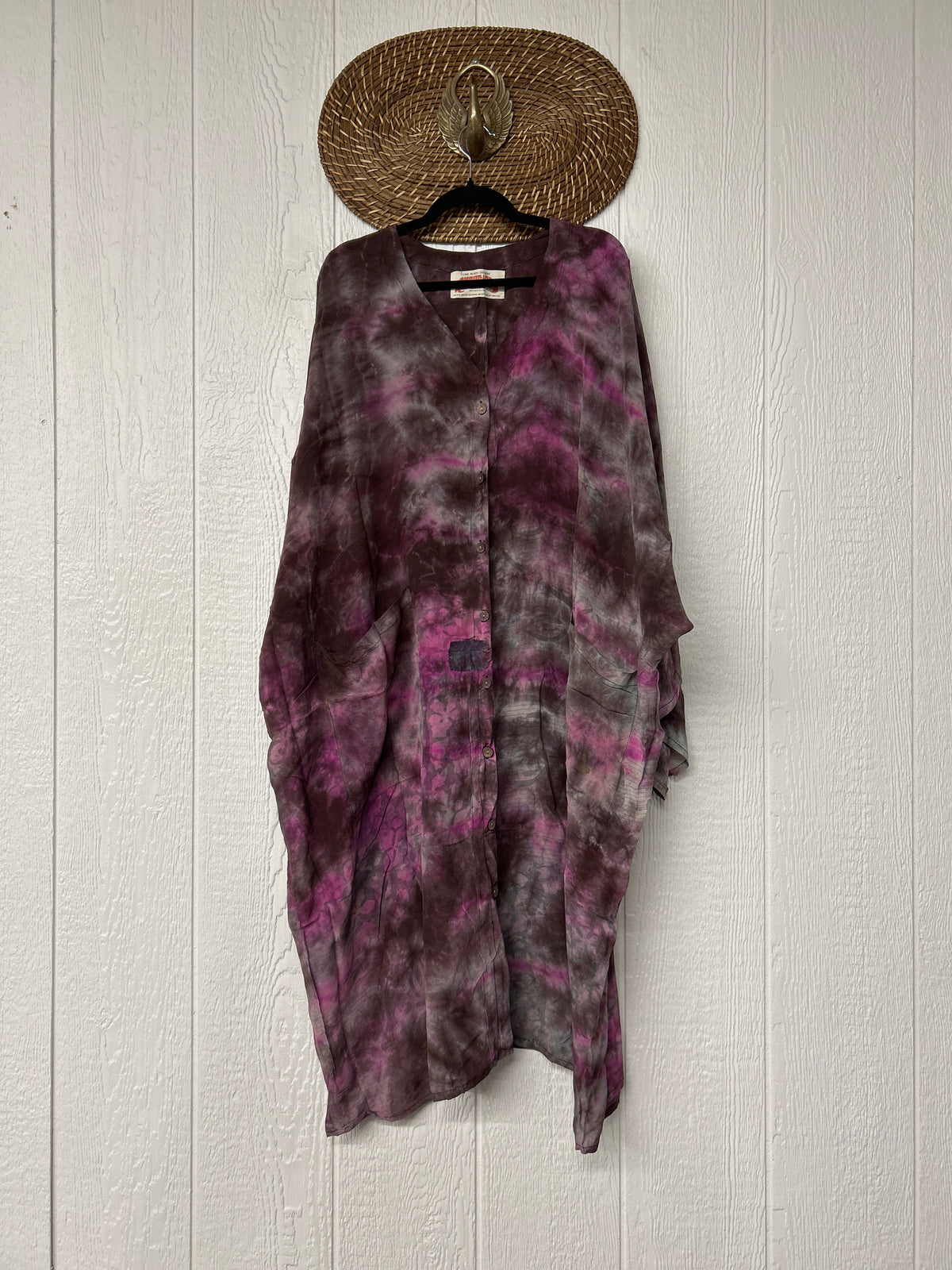 Crepe Sari Gaia Duster Dress 0826 235
