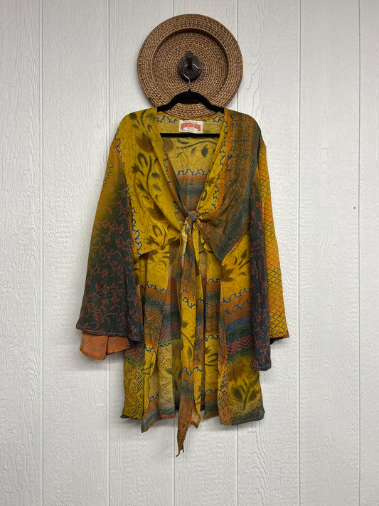 Crepe Sari Shortie Spellbound Kimono 0426 182