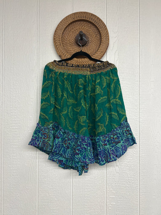 Crepe Sari Lover Cropped Culottes 0726 248