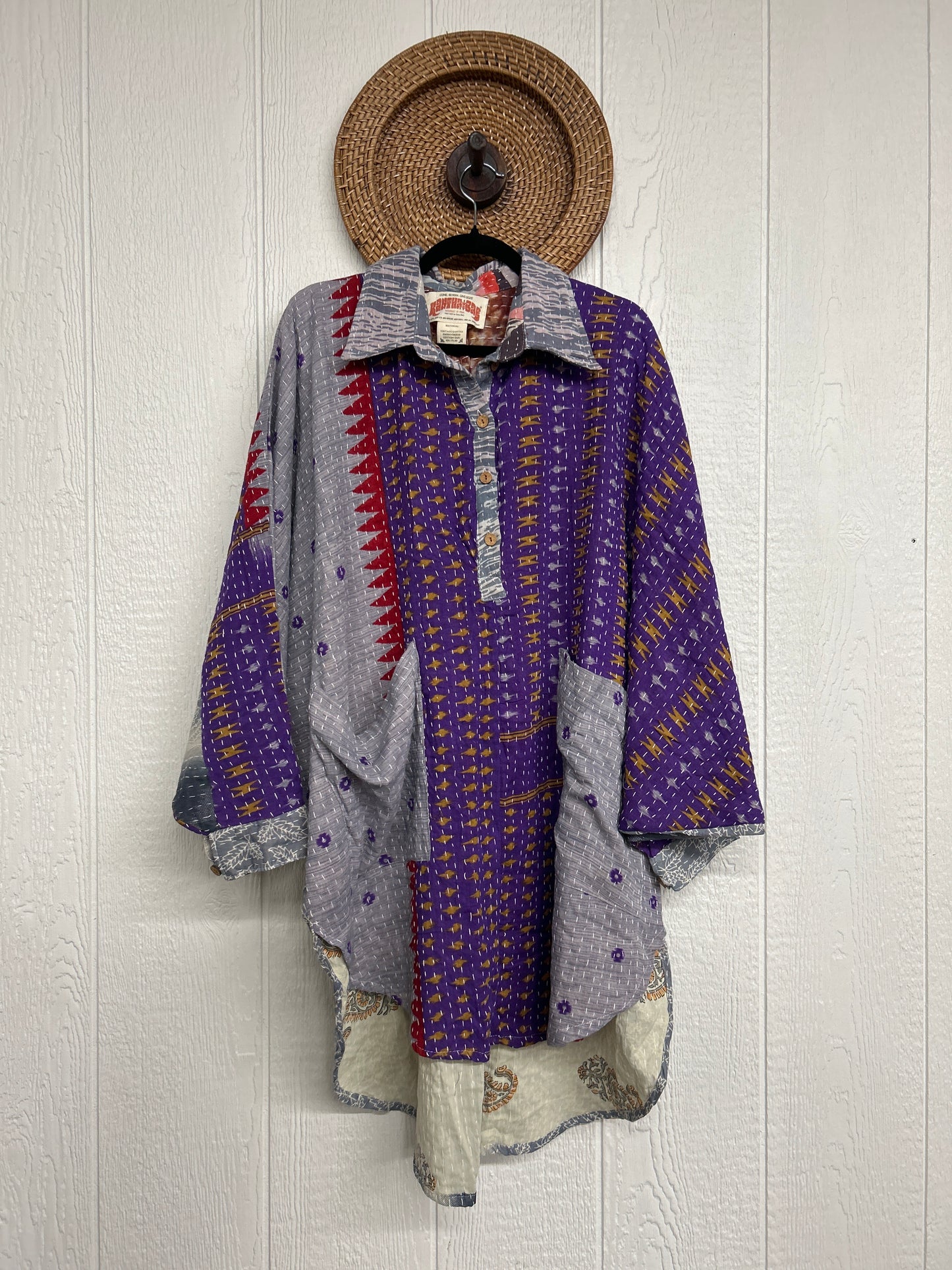 Pareo Kantha Poetic Tunic 1225 273