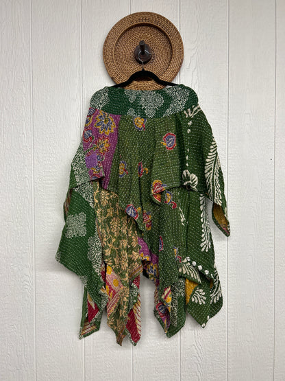 Pareo Kantha Pixie Skirt 0426 005