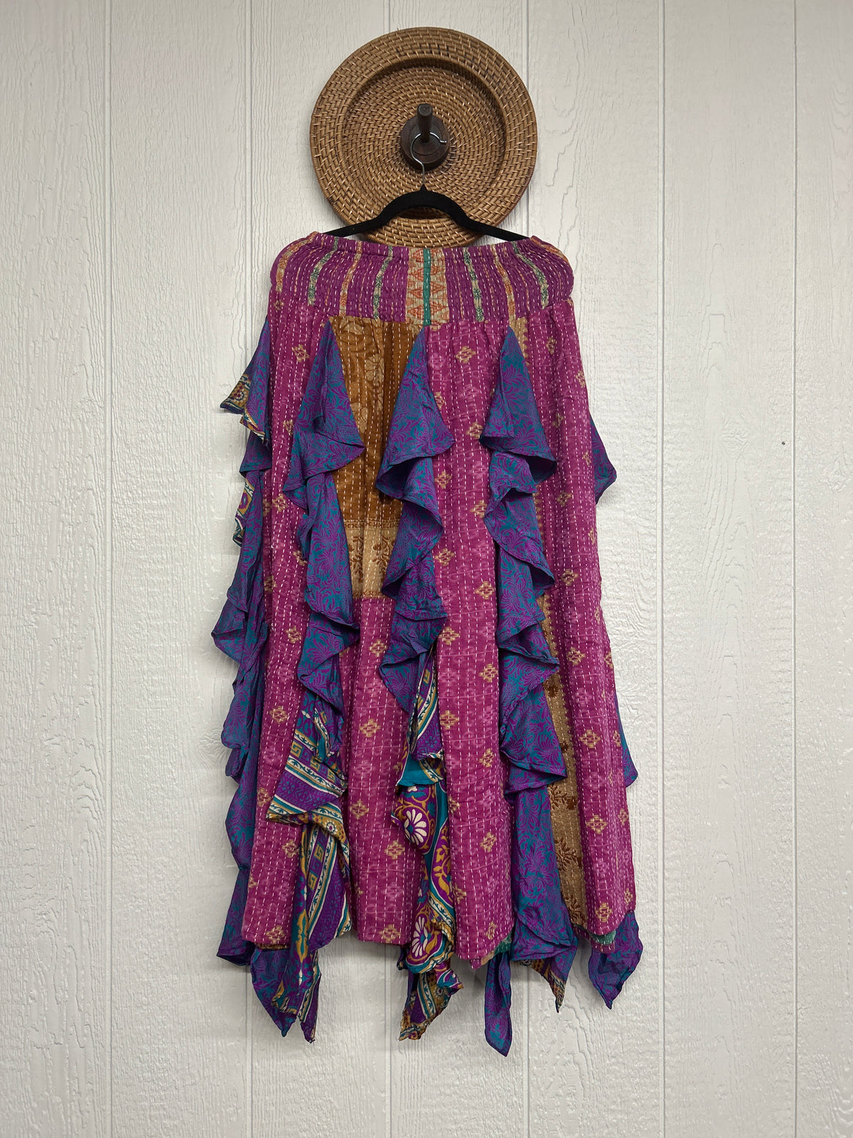 Pareo Kantha Willow Maxi Skirt 0826 041
