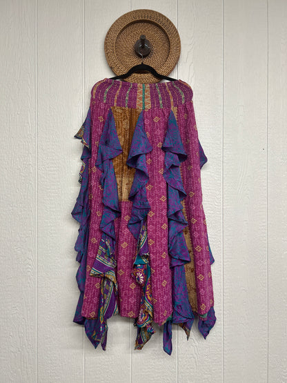 Pareo Kantha Willow Maxi Skirt 0826 041