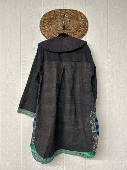 Fine Kantha Drifter Coat 1026 079