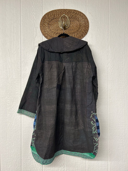 Fine Kantha Drifter Coat 1026 079