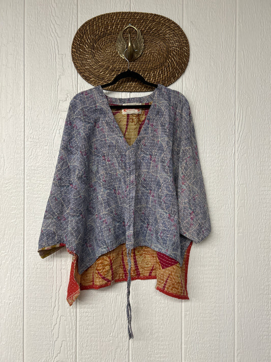 Pareo Kantha Hi-Lo Butterfly Top 0626 065