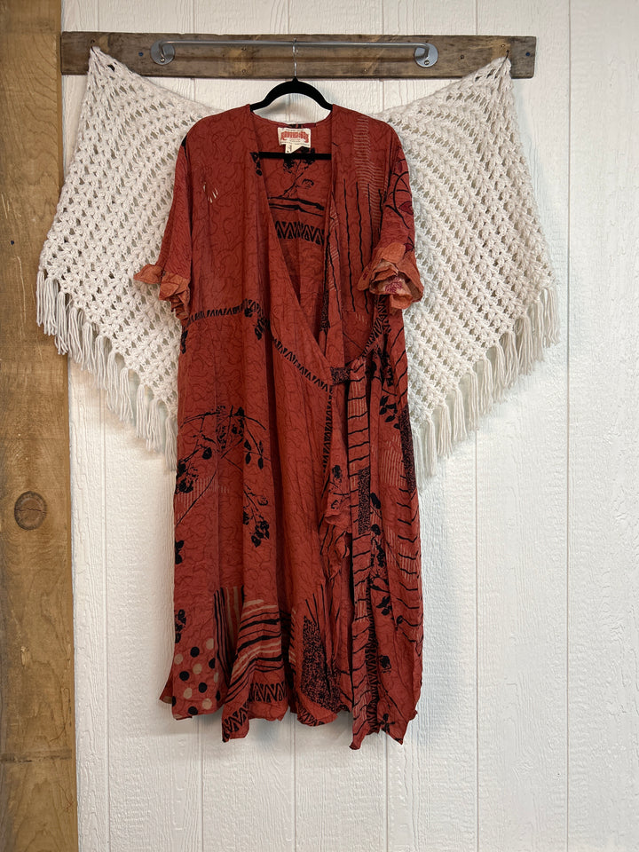 Summer Flourish Wrap Dress 0725 039