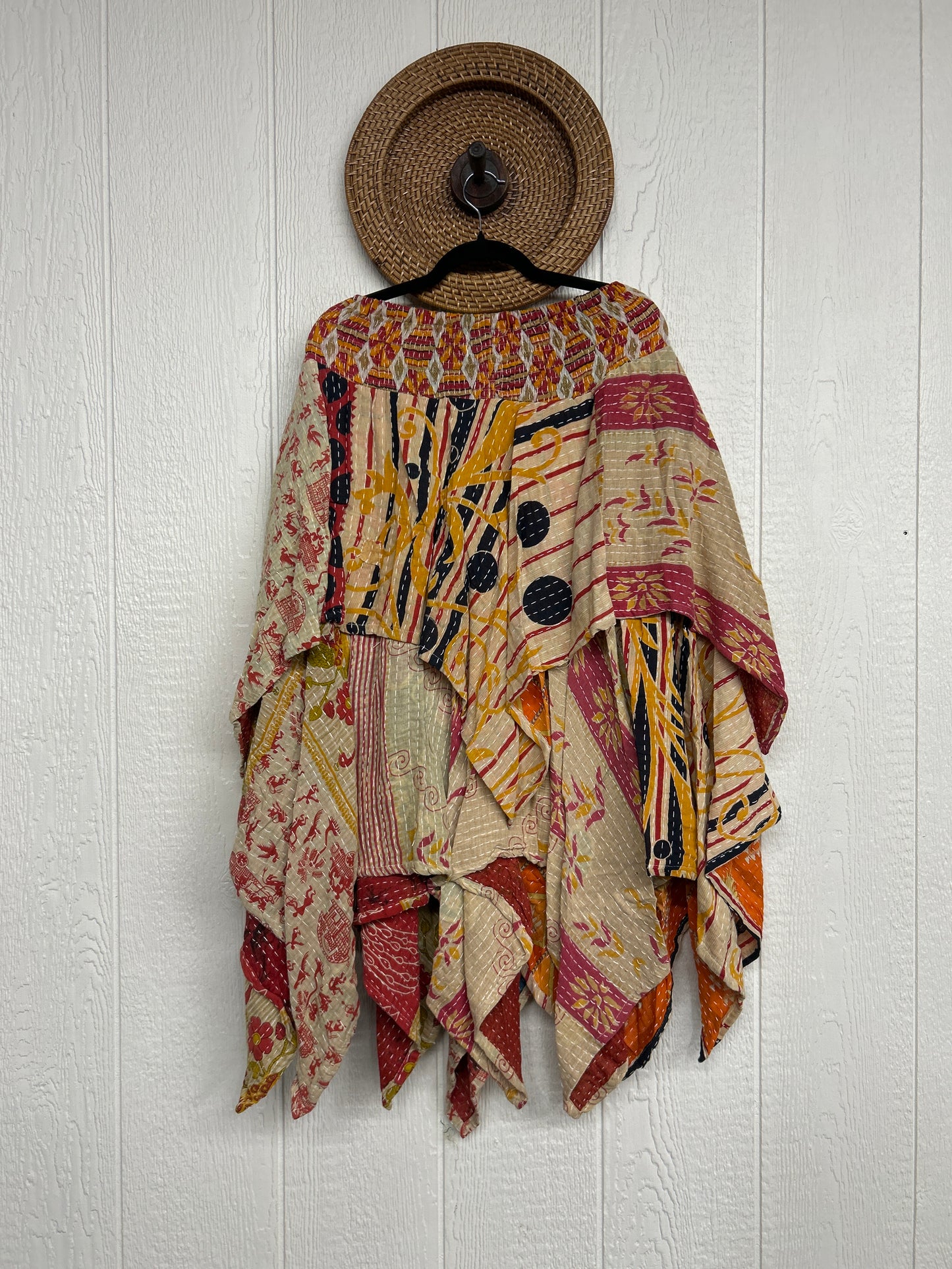 Pareo Kantha Pixie Skirt 0426 145