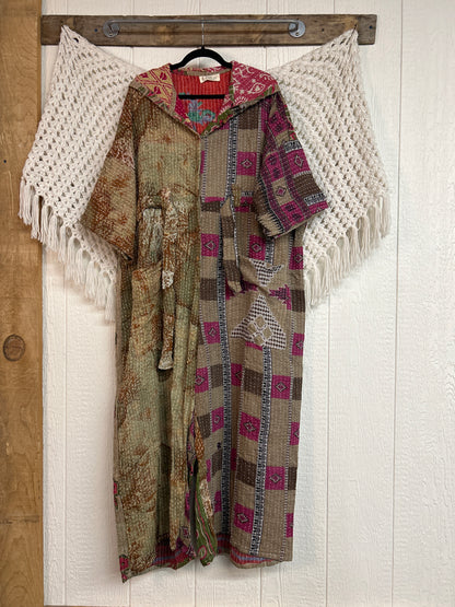 Kantha Zen Hoodie Jumpsuit 0925 237
