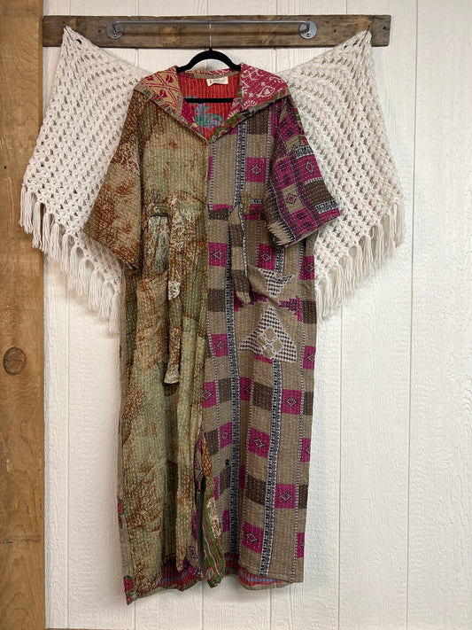 Kantha Zen Hoodie Jumpsuit 0925 237