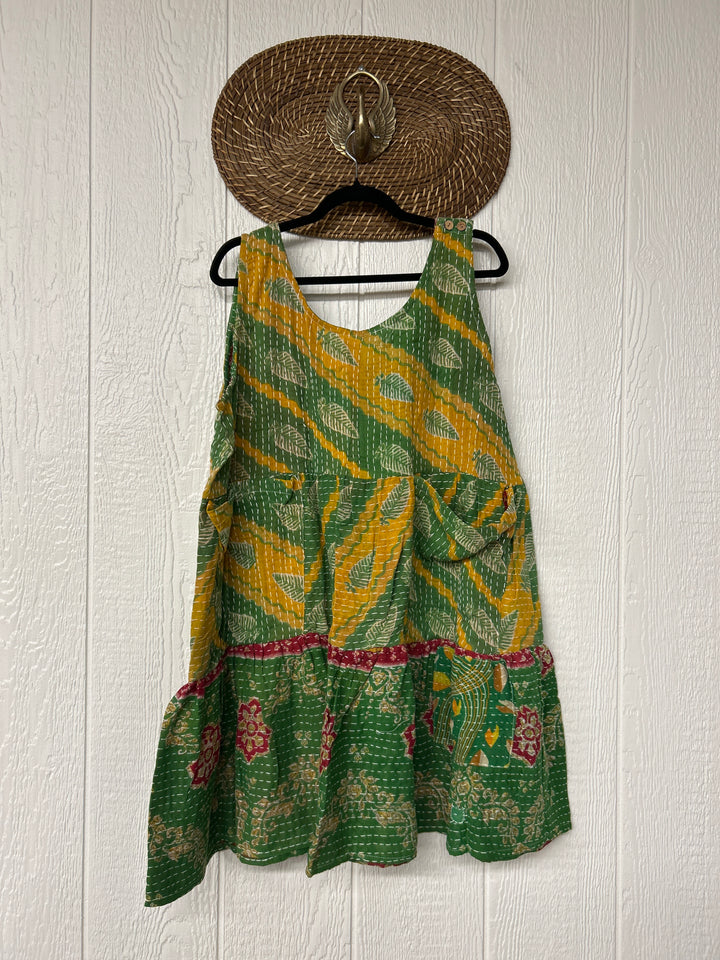 Kantha Meadow Mini Dress 0625 276