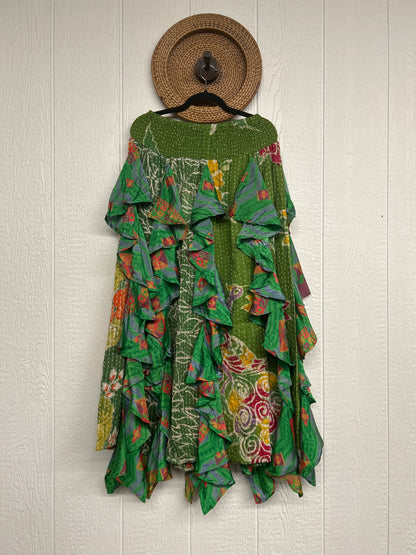 Pareo Kantha Willow Maxi Skirt 0826 245