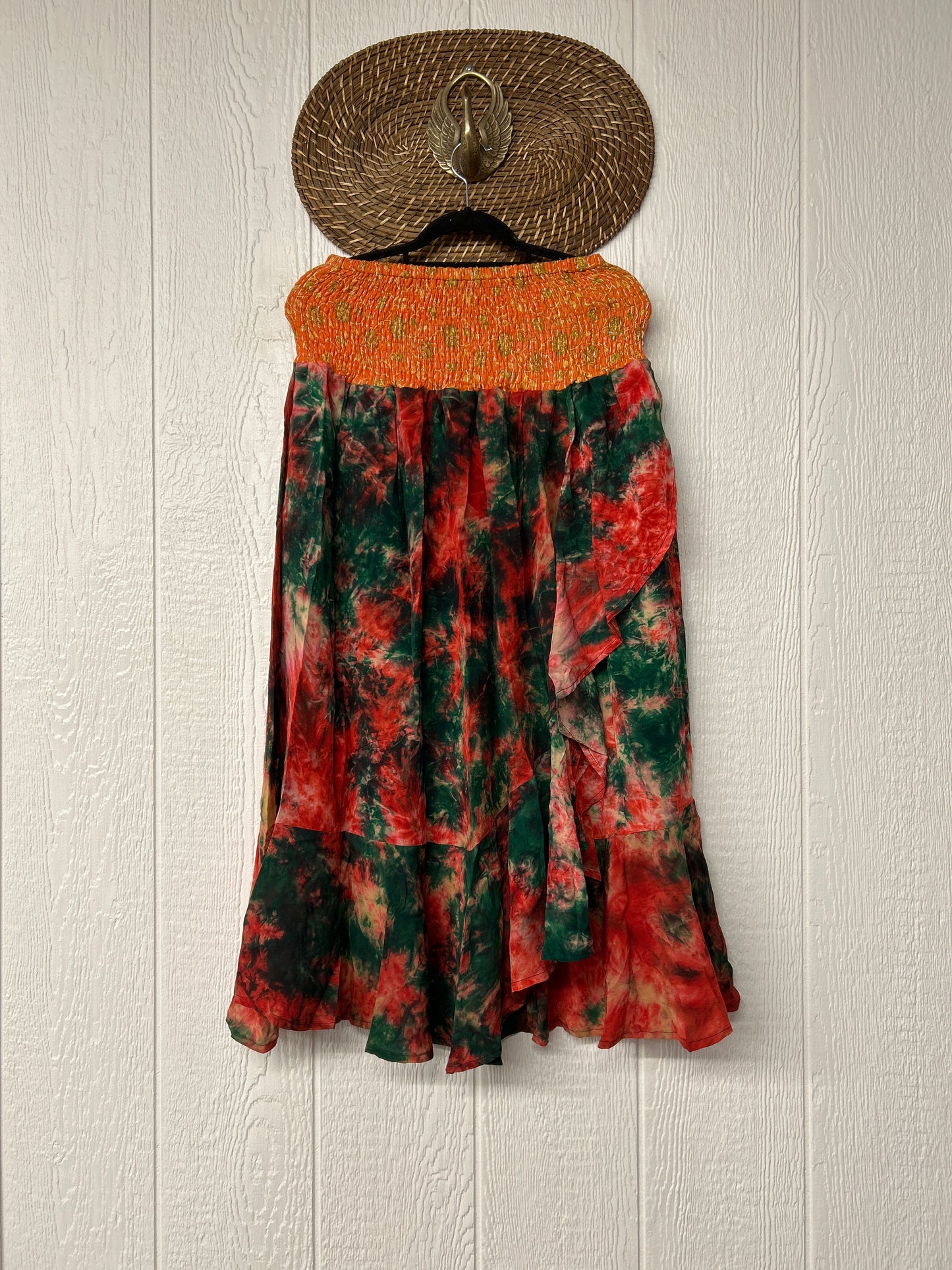 Crepe Sari Inner Peace Wrap Skirt 0626 058
