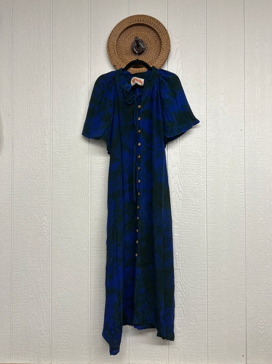 Crepe Sari Summer Woodstock Duster 0626 086