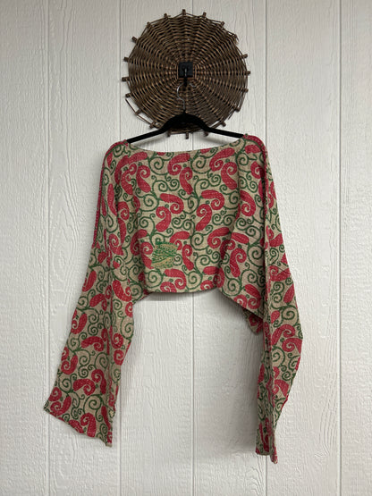 Pareo Kantha Abundance Crop Top 1026 095