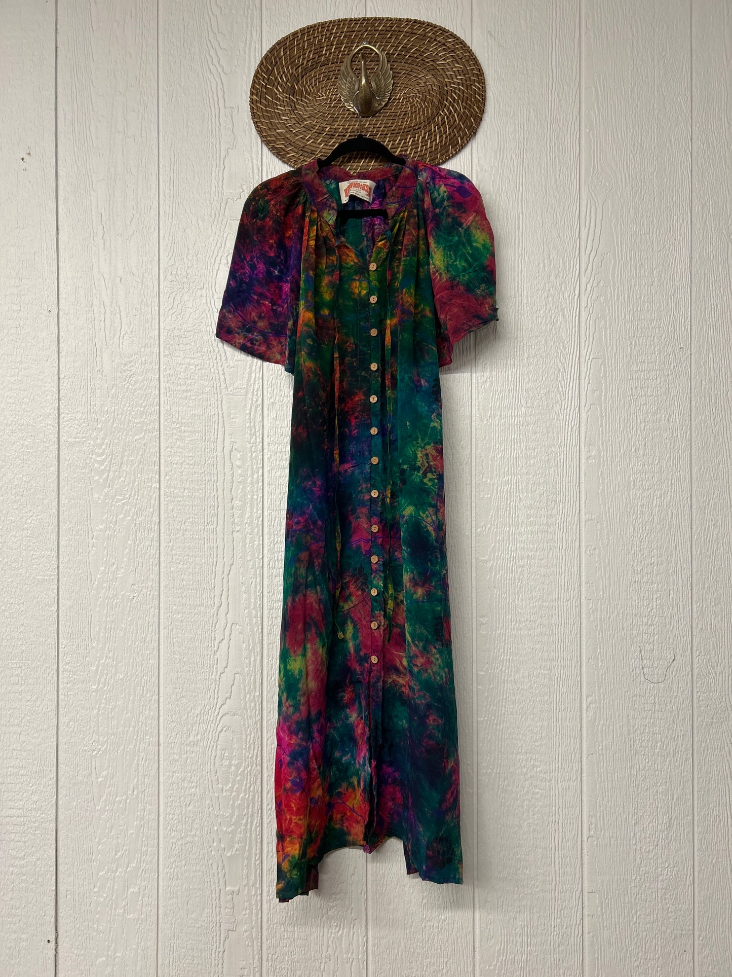 Crepe Sari Summer Woodstock Duster 0626 200