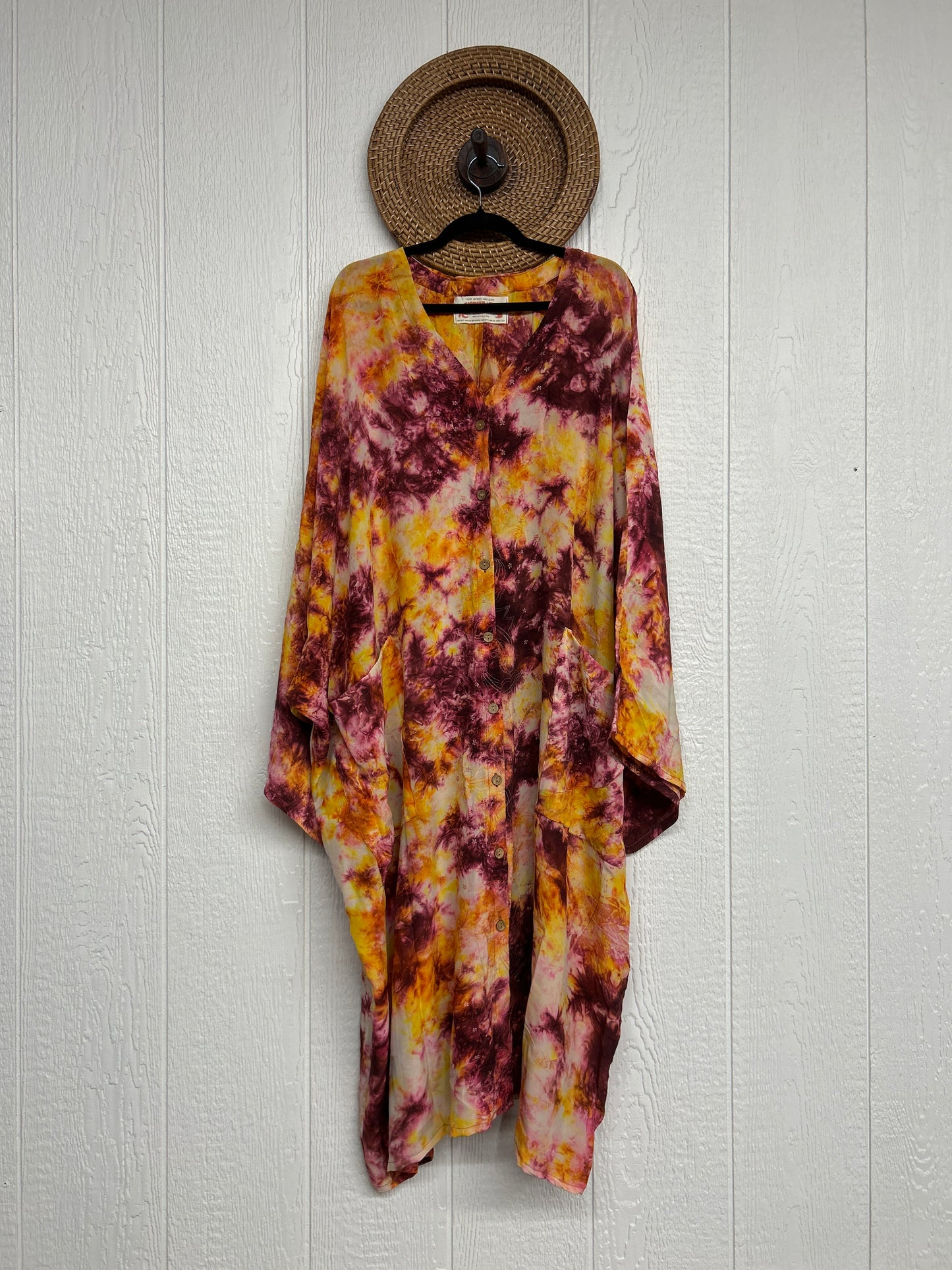 Crepe Sari Gaia Duster Dress 0426 101