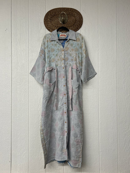 Pareo Kantha Gravity Duster Dress 0226 039