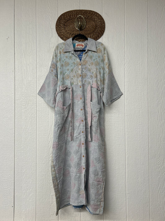 Pareo Kantha Gravity Duster Dress 0226 039