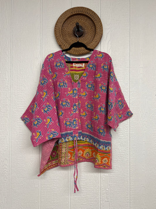 Pareo Kantha Hi-Lo Butterfly Top 0626 147