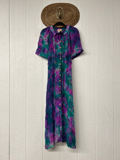 Crepe Sari Summer Woodstock Duster 0626 207