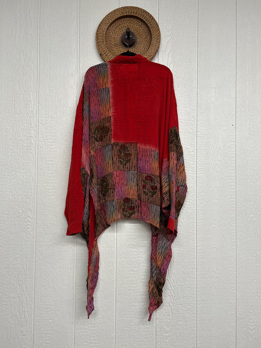 Crepe Sari Nirvana Button Down 1125 271