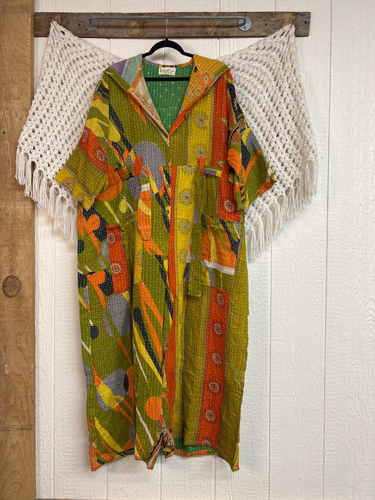 Kantha Zen Hoodie Jumpsuit 0925 198