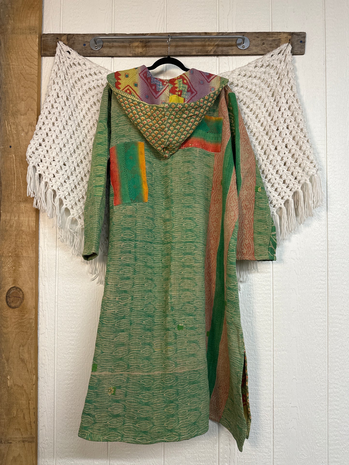 Fine Kantha Rising Sun Coat 1125 261