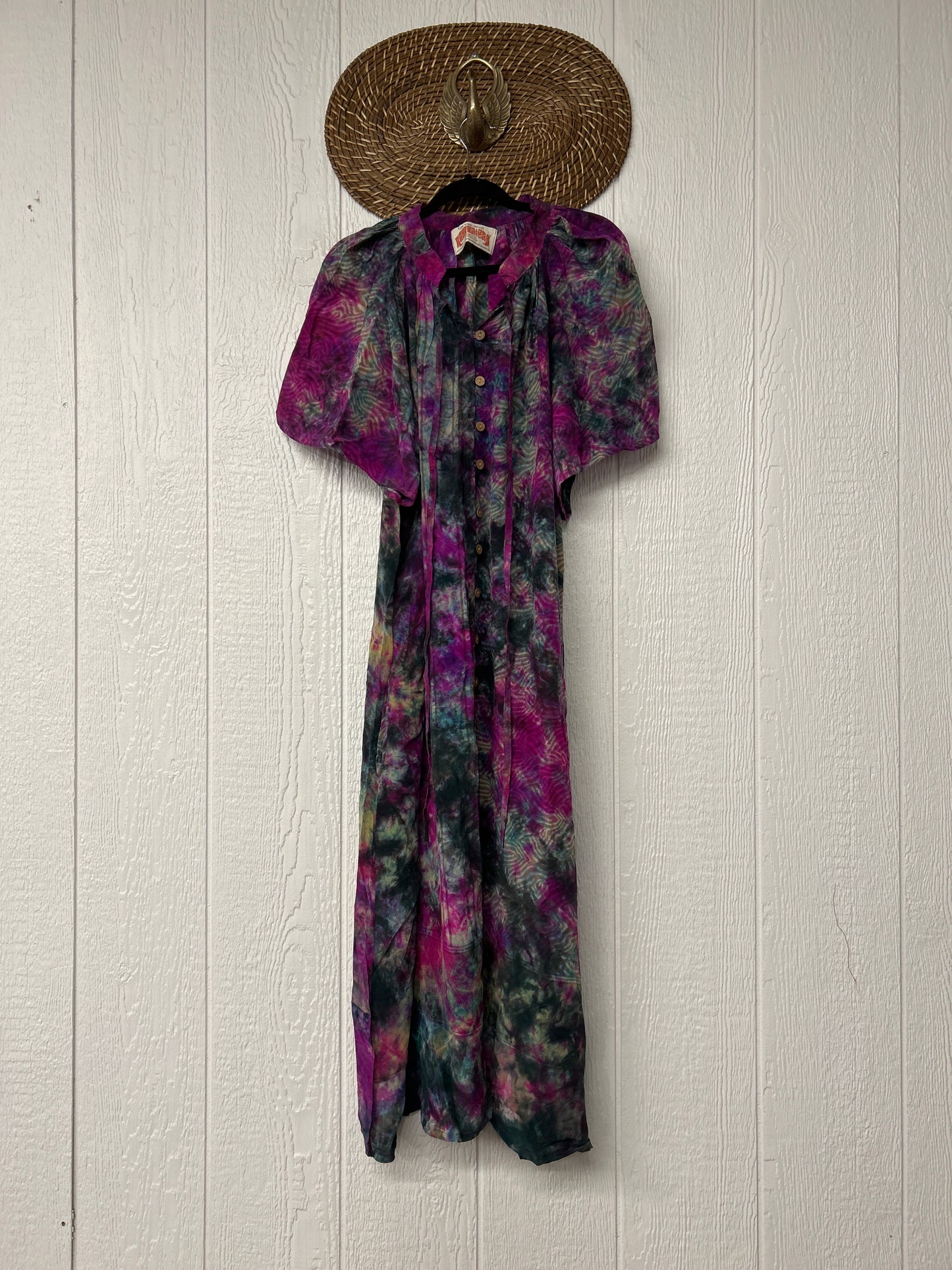 Crepe Sari Summer Woodstock Duster 0626 213