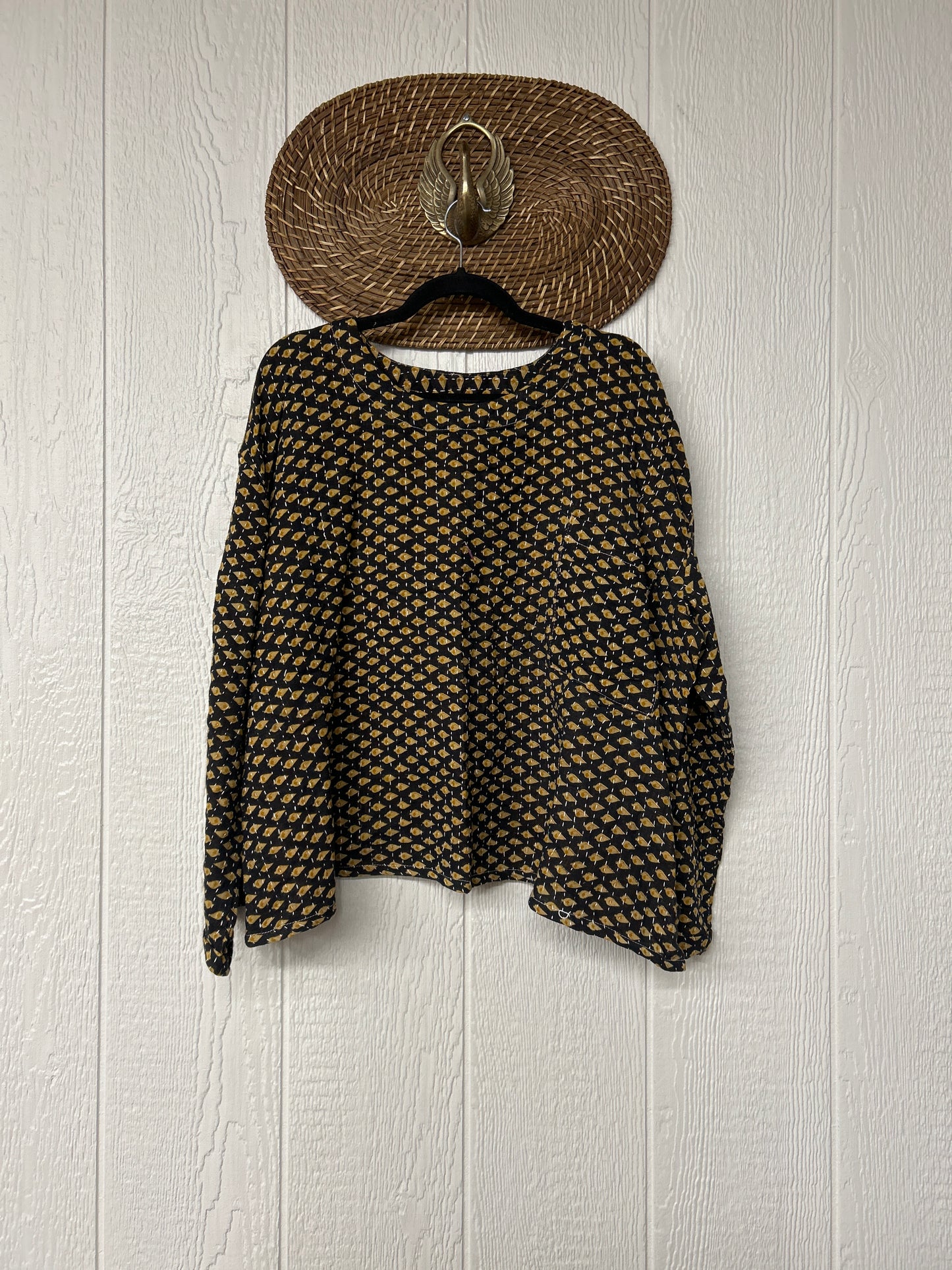 Pareo Kantha Wanderer Pocket Crop Top 0226 151