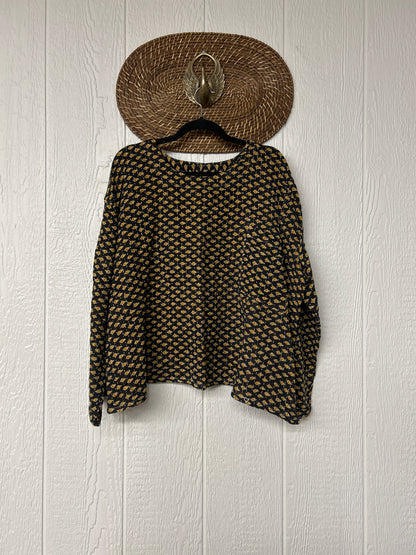 Pareo Kantha Wanderer Pocket Crop Top 0226 151