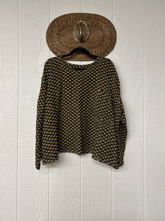 Pareo Kantha Wanderer Pocket Crop Top 0226 151