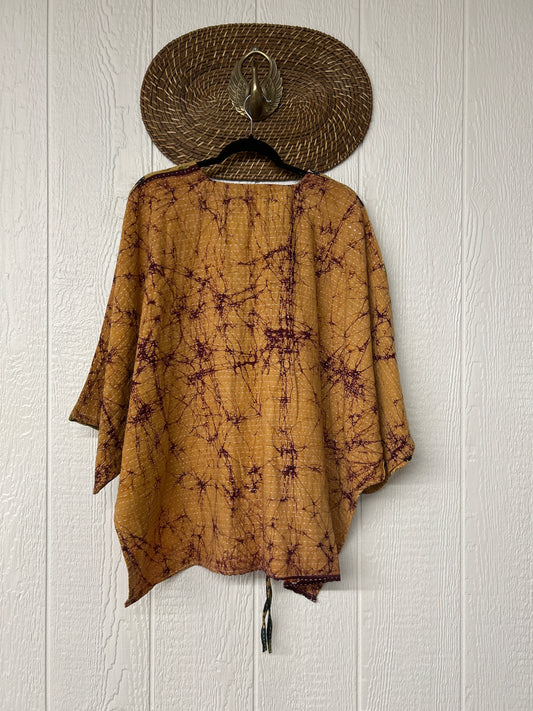 Pareo Kantha Hi-Lo Butterfly Top 0626 057