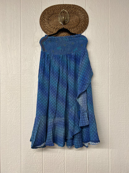 Crepe Sari Inner Peace Wrap Skirt 0626 221