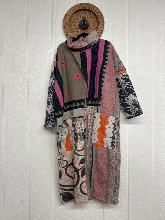 Fine Kantha Cowl Split Pullover 1225 185