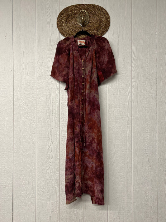 Crepe Sari Summer Woodstock Duster 0626 210