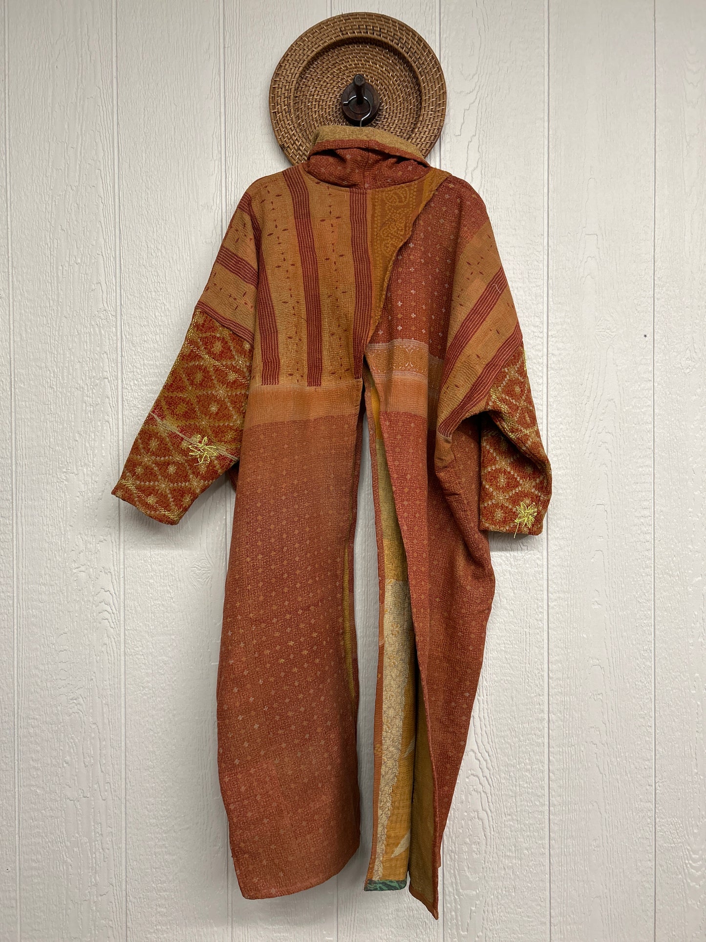 Fine Kantha Cowl Split Pullover 1225 268