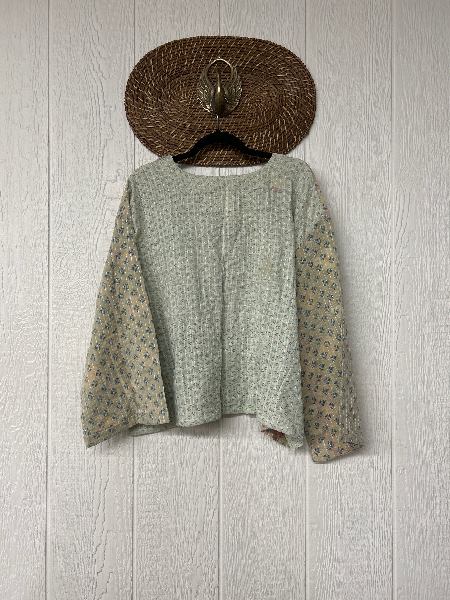 Pareo Kantha Wanderer Pocket Crop Top 0226 123