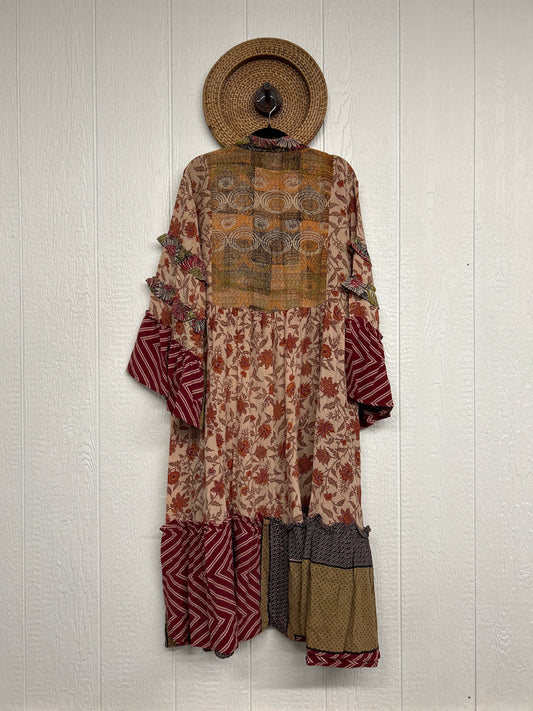 Crepe Sari Rhiannon Duster Dress 0226 234