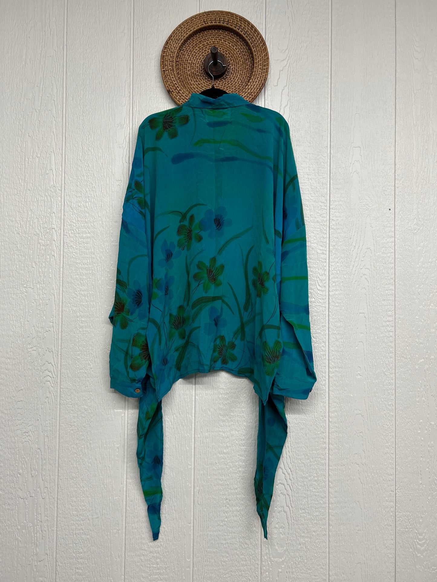 Crepe Sari Nirvana Button Down 1125 260