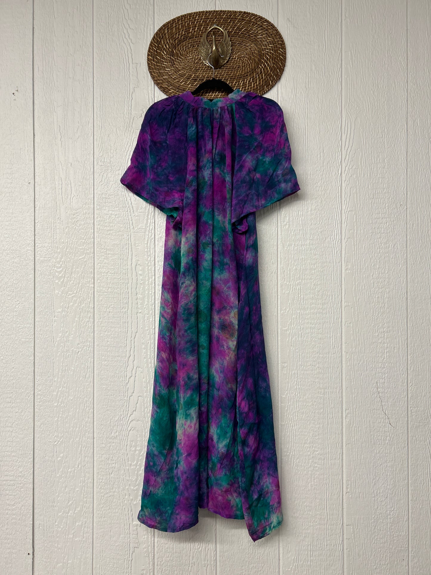 Crepe Sari Summer Woodstock Duster 0626 207