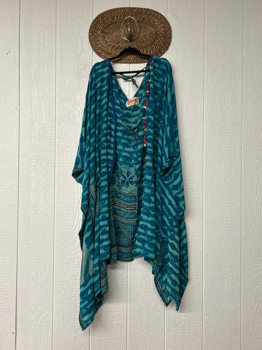 Crepe Sari Orchid Kimono 0626 024