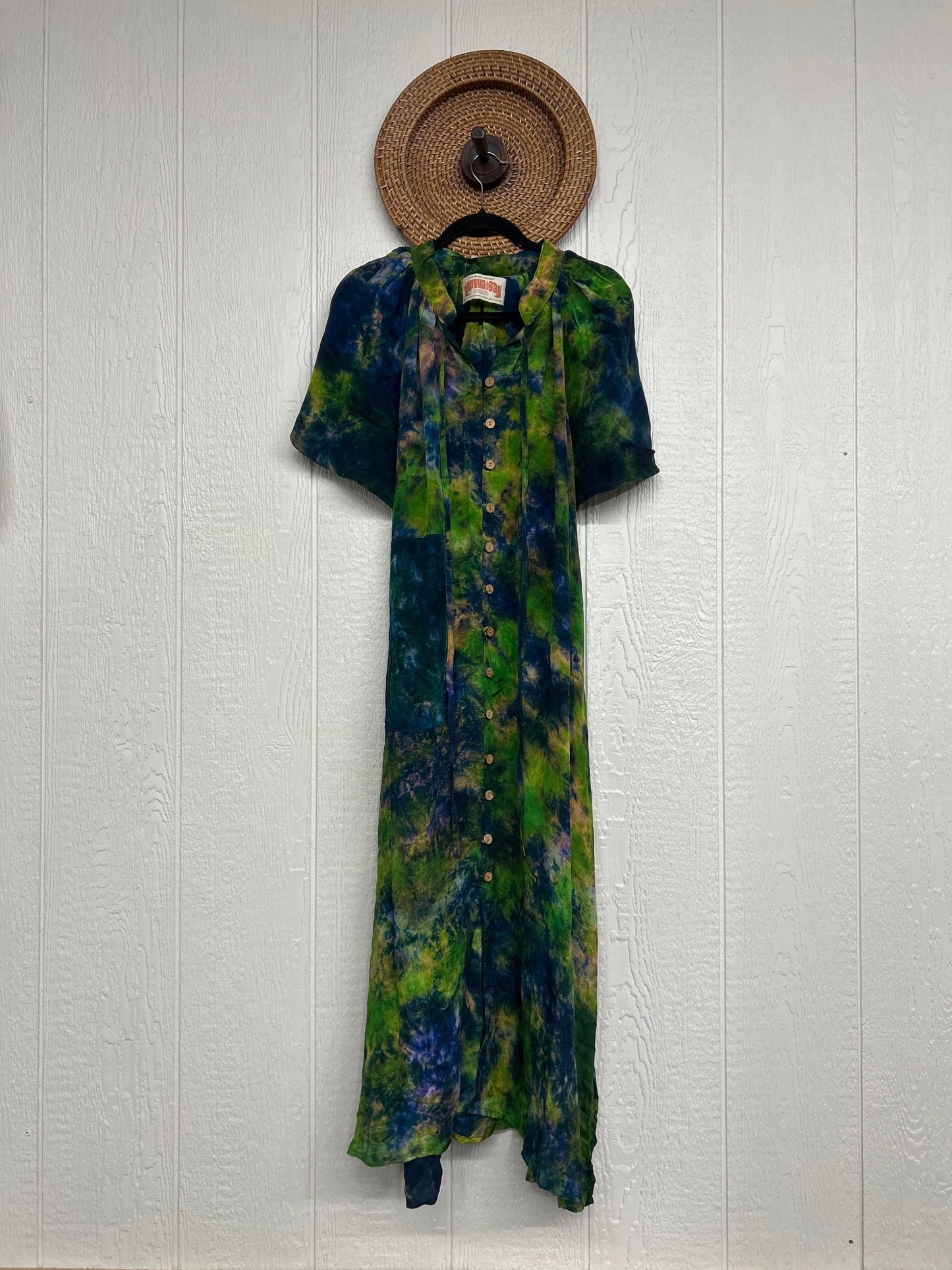 Crepe Sari Summer Woodstock Duster 0626 128